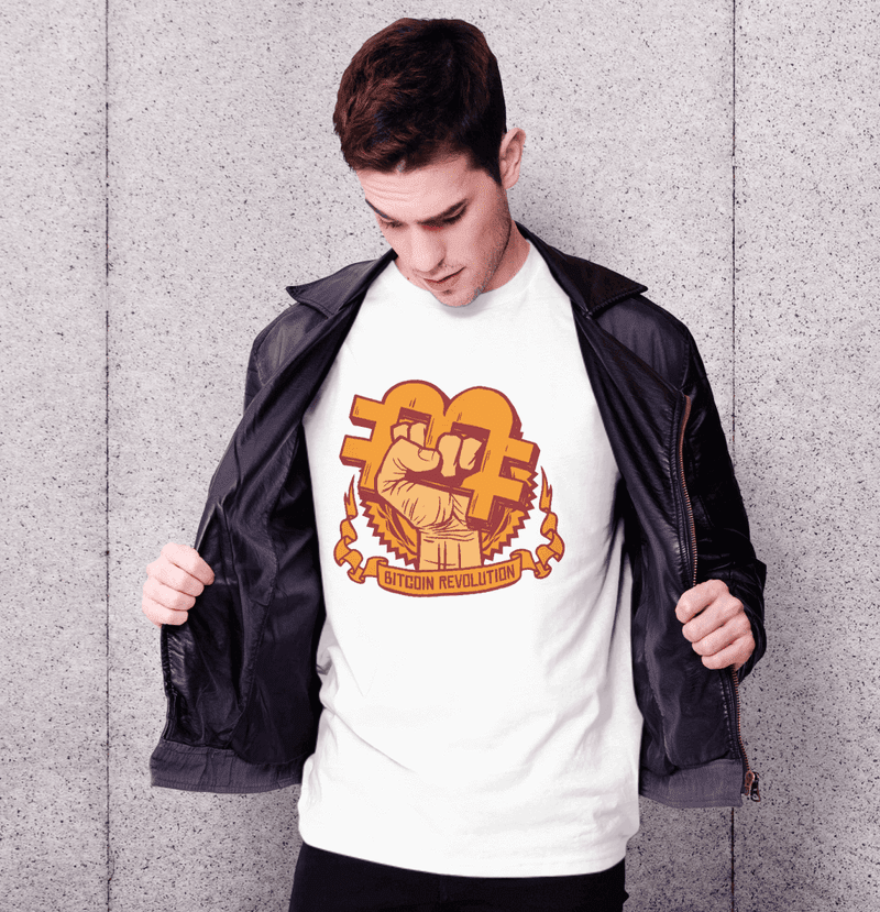 Bitcoin revolution T shirt in India