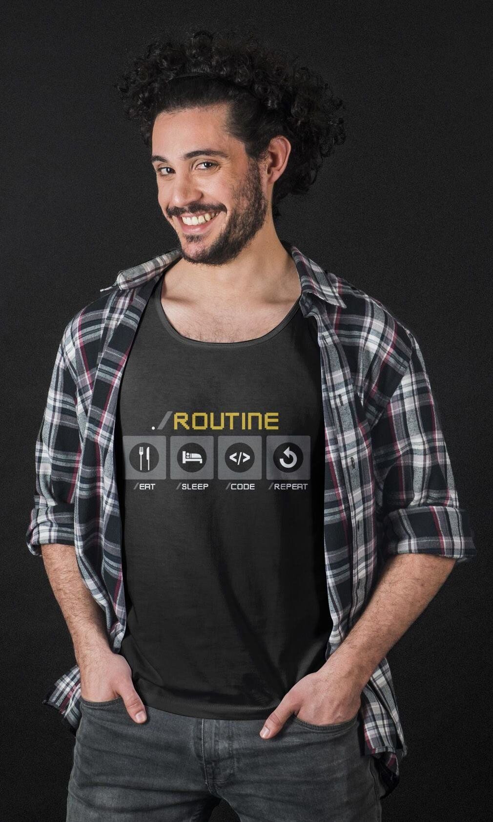 Coding Routine for Programmer or Coder in India DTF Heat Transfer Print