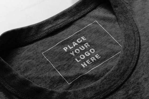 DTF Neck label for Cotton T-Shirt Branding